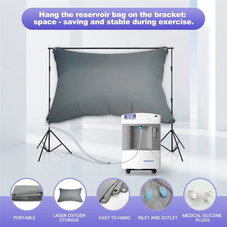 EWOT Exercise With 10L Oxygen Concentrator Therapy EWOT Reservoir Bag Oxygene